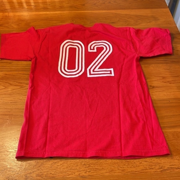 Sz S HUF red tshirt with  02 on back - Picture 4 of 5